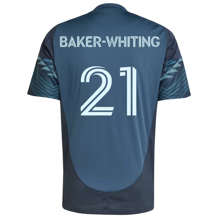 Danxen Dětské Reed Baker-Whiting #21 Zelená Bílá Daleko Hráčské Dresy 2025/26 Dres