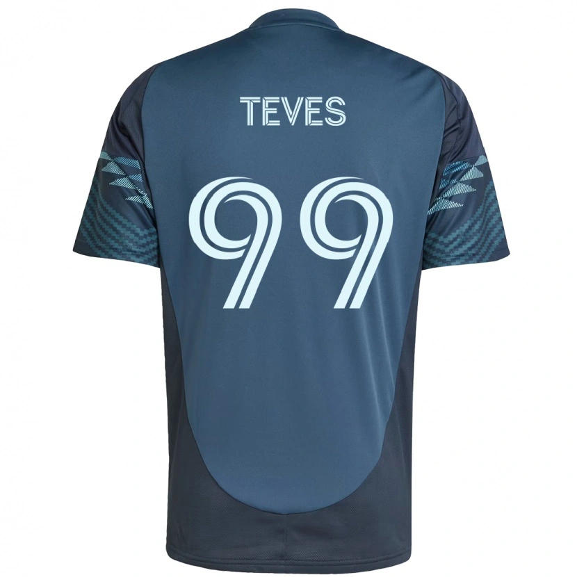 Danxen Dětské Dylan Teves #99 Zelená Bílá Daleko Hráčské Dresy 2025/26 Dres