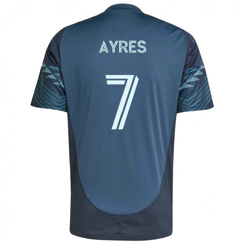 Danxen Dětské Melina Ayres #7 Zelená Bílá Daleko Hráčské Dresy 2025/26 Dres