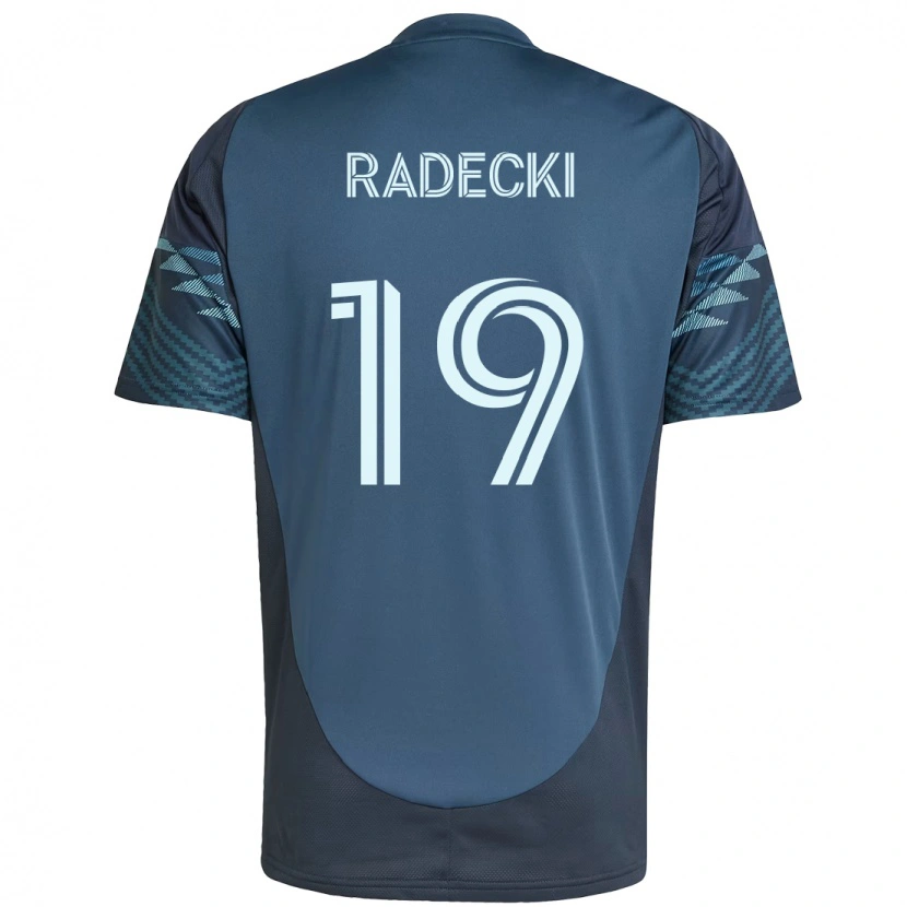 Danxen Dětské Taylor Radecki #19 Zelená Bílá Daleko Hráčské Dresy 2025/26 Dres