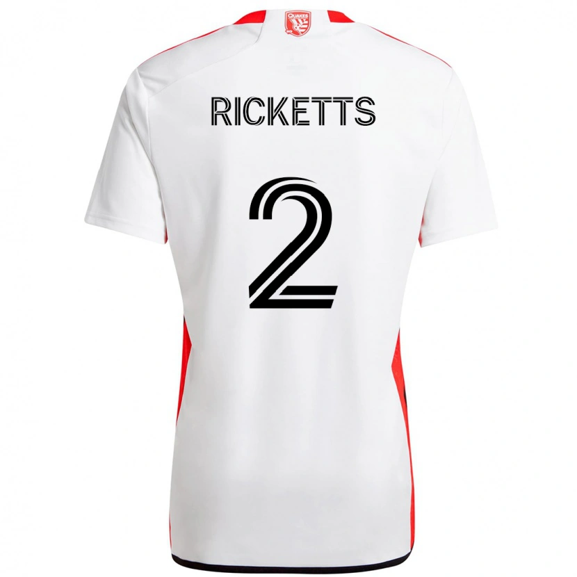 Danxen Dětské Jamar Ricketts #2 Černá Tmavě Modrá Daleko Hráčské Dresy 2025/26 Dres