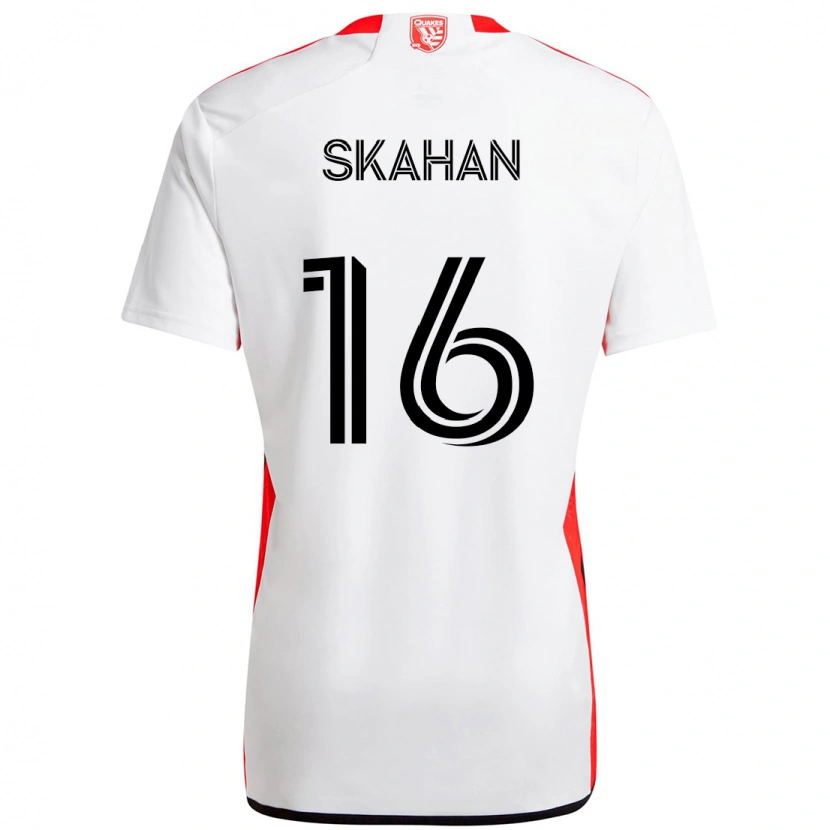 Danxen Dětské Jack Skahan #16 Černá Tmavě Modrá Daleko Hráčské Dresy 2025/26 Dres