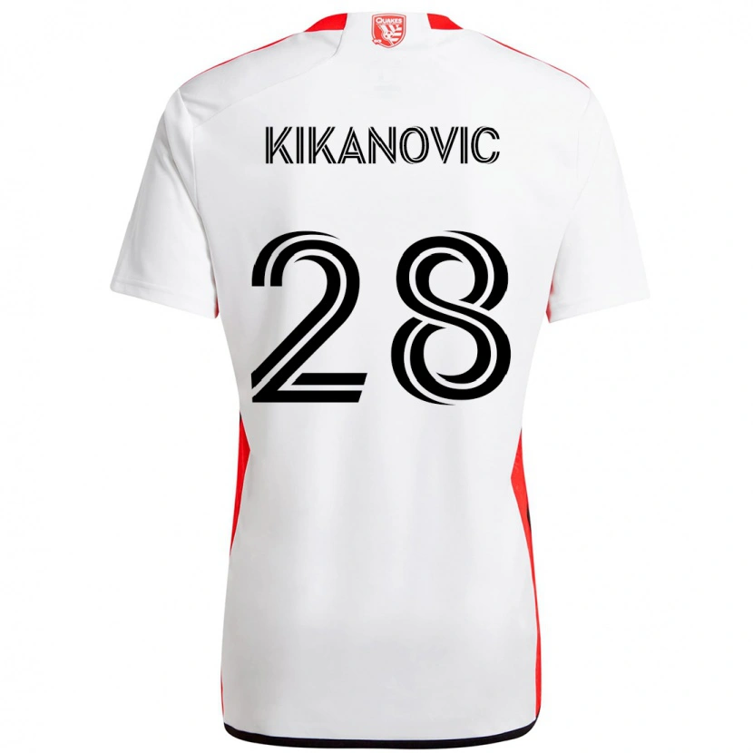 Danxen Dětské Benjamin Kikanović #28 Černá Tmavě Modrá Daleko Hráčské Dresy 2025/26 Dres