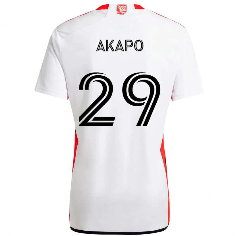 Danxen Dětské Carlos Akapo #29 Černá Tmavě Modrá Daleko Hráčské Dresy 2025/26 Dres