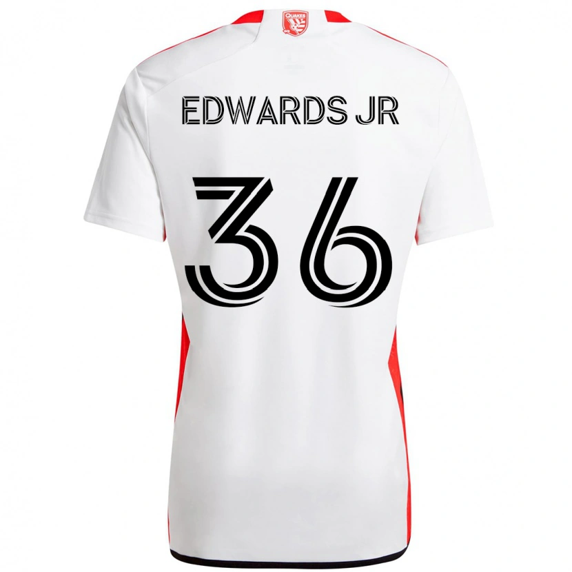 Danxen Dětské Earl Edwards Jr. #36 Černá Tmavě Modrá Daleko Hráčské Dresy 2025/26 Dres