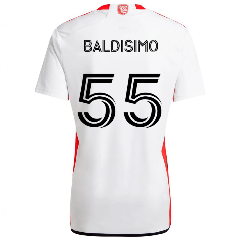 Danxen Dětské Michael Baldisimo #55 Černá Tmavě Modrá Daleko Hráčské Dresy 2025/26 Dres