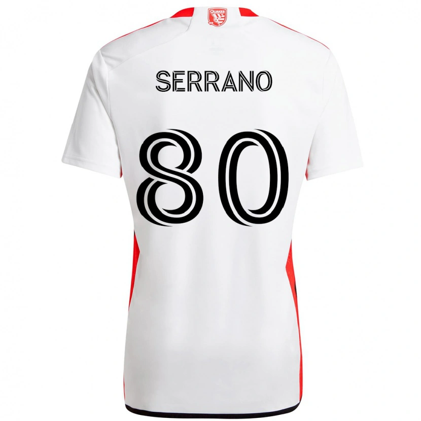 Danxen Dětské David Serrano #80 Černá Tmavě Modrá Daleko Hráčské Dresy 2025/26 Dres