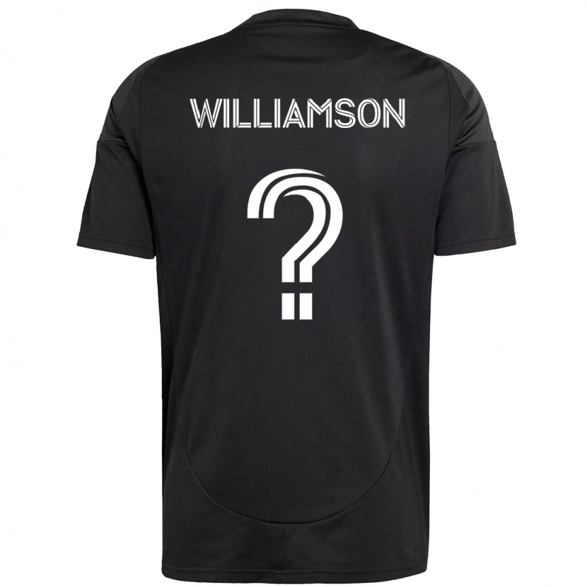 Danxen Dětské Eryk Williamson #0 Nebesky Modrá Bílá Daleko Hráčské Dresy 2025/26 Dres