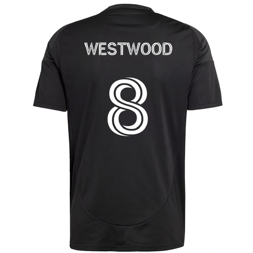 Danxen Dětské Ashley Westwood #8 Nebesky Modrá Bílá Daleko Hráčské Dresy 2025/26 Dres