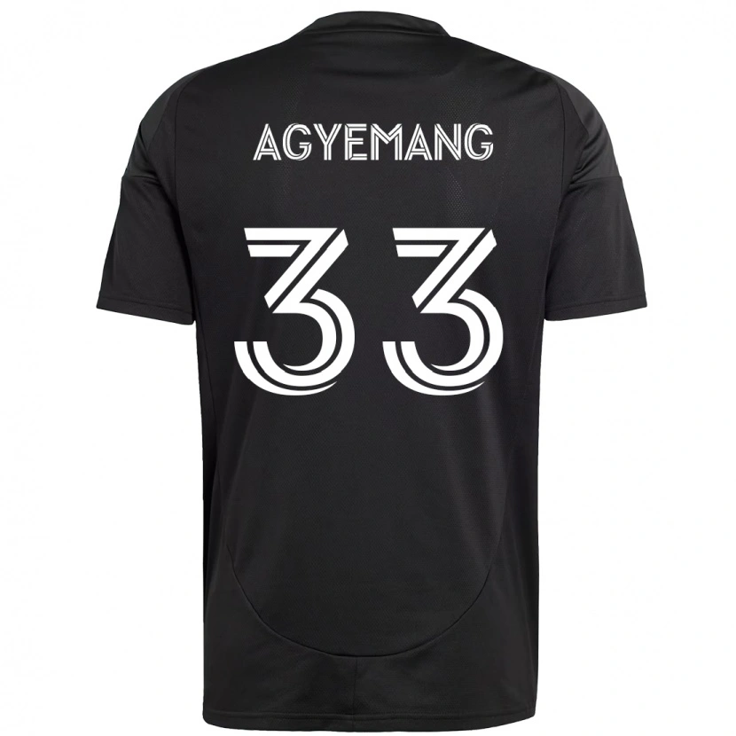 Danxen Dětské Patrick Agyemang #33 Nebesky Modrá Bílá Daleko Hráčské Dresy 2025/26 Dres