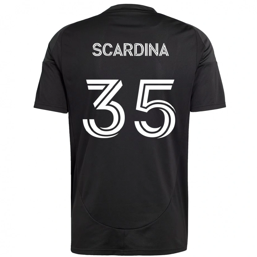 Danxen Dětské Nick Scardina #35 Nebesky Modrá Bílá Daleko Hráčské Dresy 2025/26 Dres