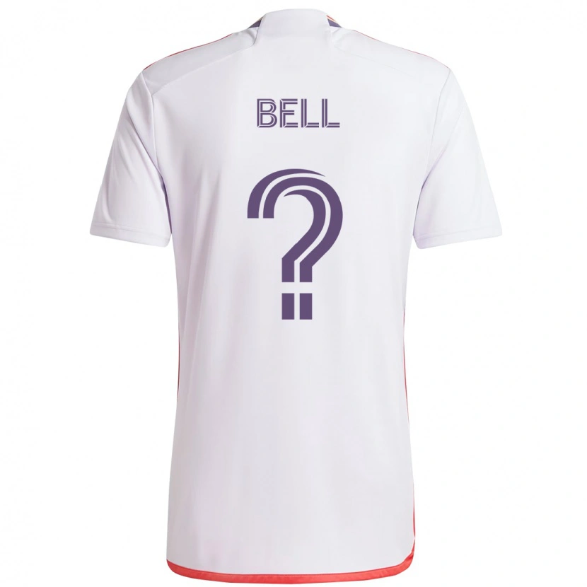 Danxen Dětské Dominic Bell #0 Fialová Bílá Daleko Hráčské Dresy 2025/26 Dres