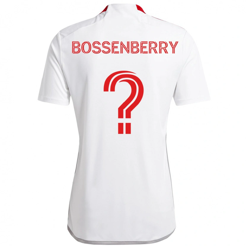 Danxen Dětské Antone Bossenberry #0 Červená Bílá Daleko Hráčské Dresy 2025/26 Dres