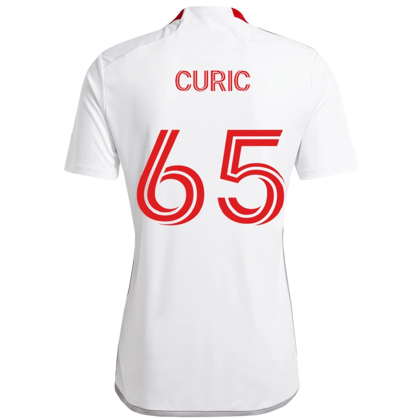 Danxen Dětské Antony Curic #65 Červená Bílá Daleko Hráčské Dresy 2025/26 Dres