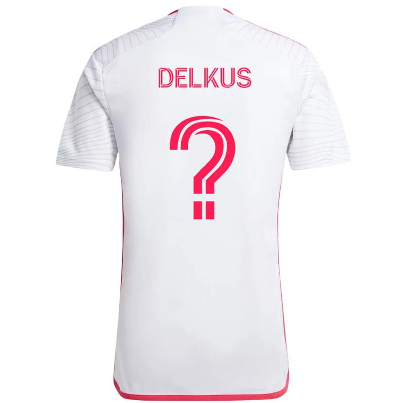 Danxen Dětské Jackson Delkus #0 Purpurová Bílá Daleko Hráčské Dresy 2025/26 Dres