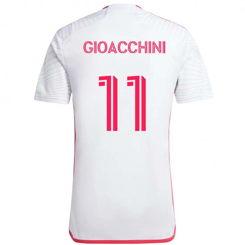 Danxen Dětské Nicholas Gioacchini #11 Purpurová Bílá Daleko Hráčské Dresy 2025/26 Dres