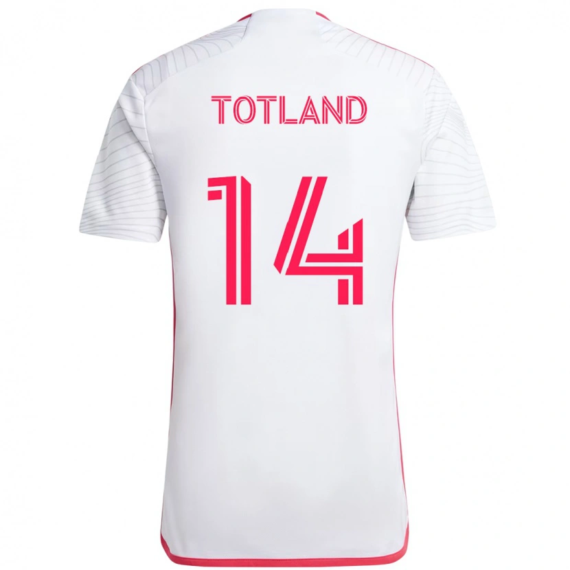 Danxen Dětské Tomas Totland #14 Purpurová Bílá Daleko Hráčské Dresy 2025/26 Dres