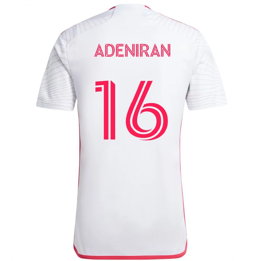 Danxen Dětské Samuel Adeniran #16 Purpurová Bílá Daleko Hráčské Dresy 2025/26 Dres