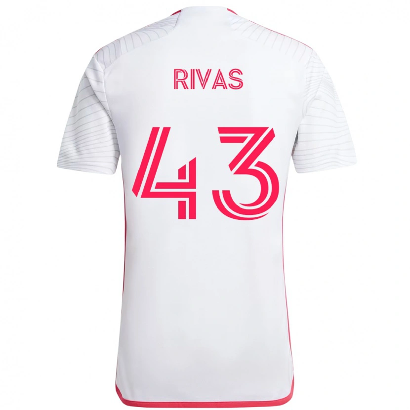 Danxen Dětské Sergio Rivas #43 Purpurová Bílá Daleko Hráčské Dresy 2025/26 Dres