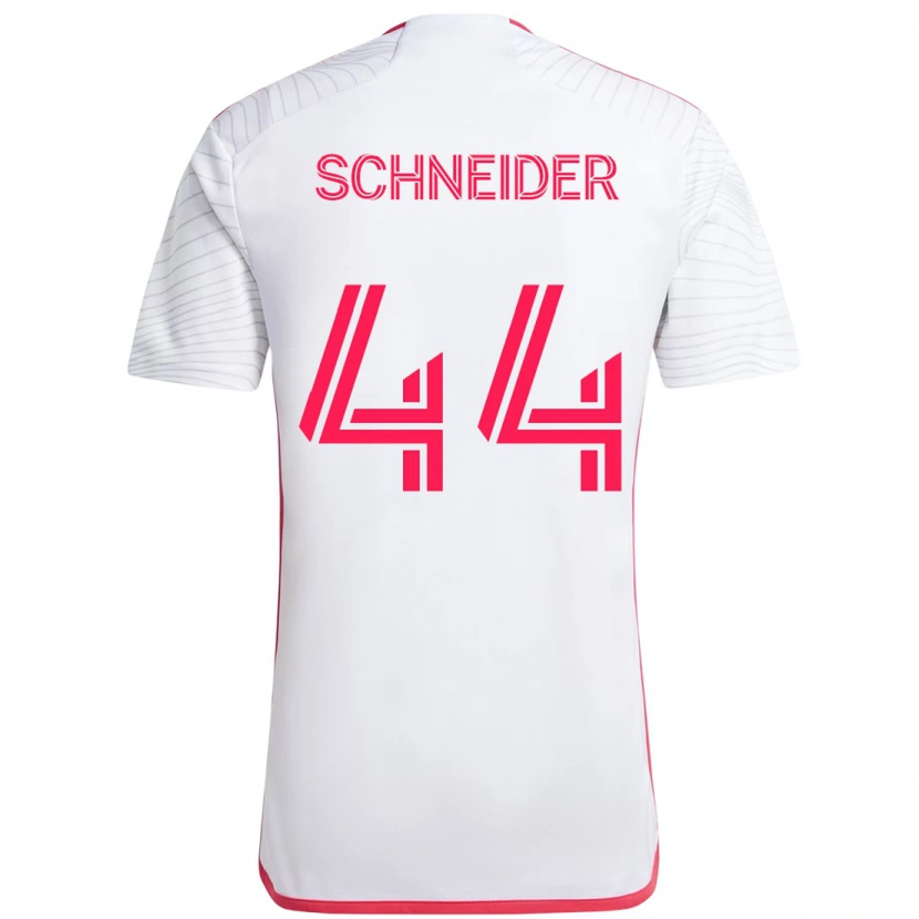 Danxen Dětské Max Schneider #44 Purpurová Bílá Daleko Hráčské Dresy 2025/26 Dres