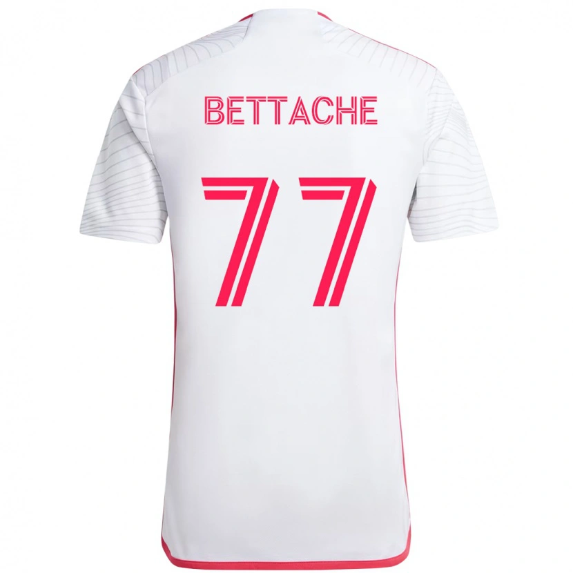 Danxen Dětské Faysal Bettache #77 Purpurová Bílá Daleko Hráčské Dresy 2025/26 Dres