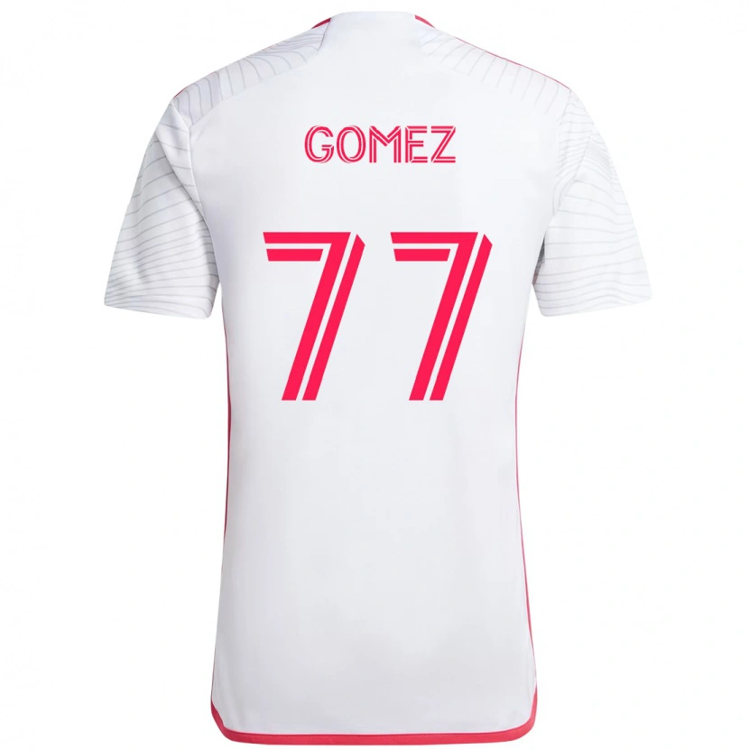 Danxen Dětské Sam Gomez #77 Purpurová Bílá Daleko Hráčské Dresy 2025/26 Dres