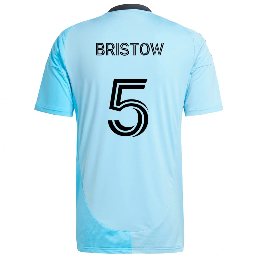 Danxen Dětské Ethan Bristow #5 Nebesky Modrá Daleko Hráčské Dresy 2025/26 Dres