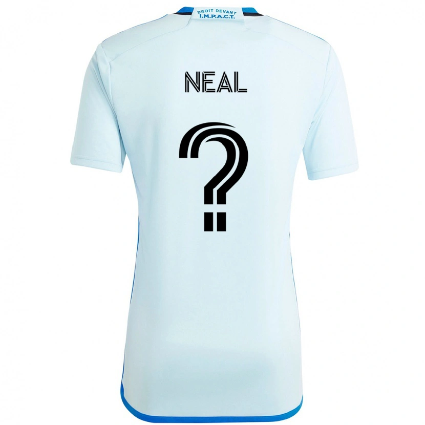 Danxen Dětské Jalen Neal #0 Tmavě Modrá Černá Daleko Hráčské Dresy 2025/26 Dres
