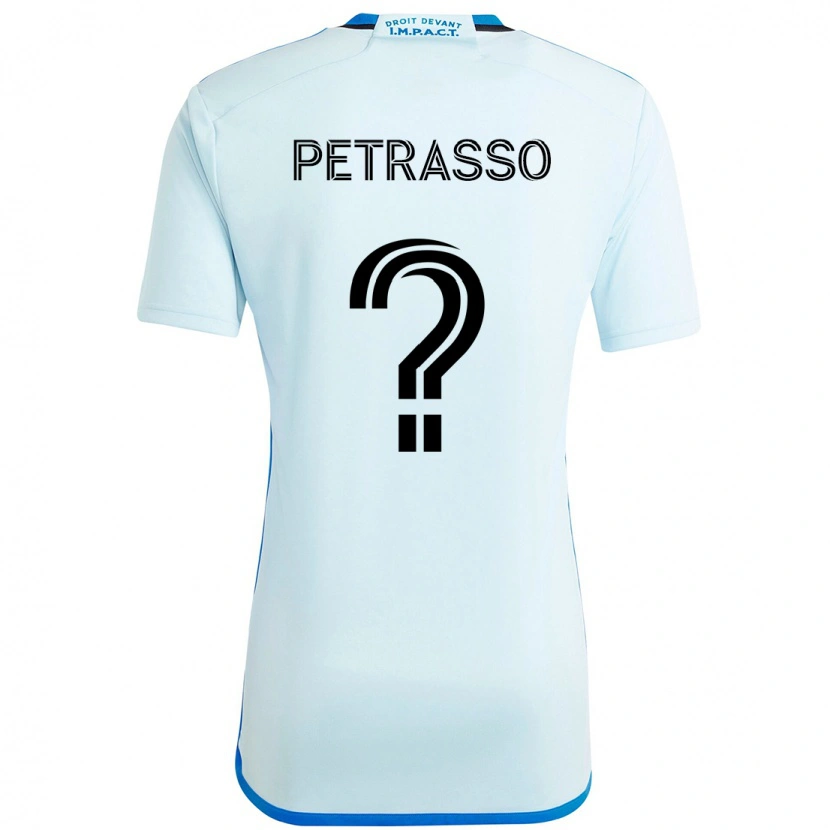 Danxen Dětské Luca Petrasso #0 Tmavě Modrá Černá Daleko Hráčské Dresy 2025/26 Dres