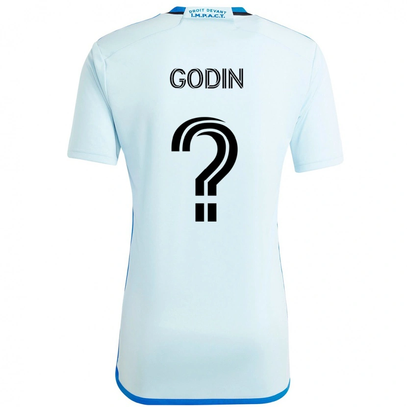 Danxen Dětské Étienne Godin #0 Tmavě Modrá Černá Daleko Hráčské Dresy 2025/26 Dres