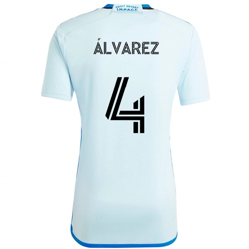 Danxen Dětské Fernando Álvarez #4 Tmavě Modrá Černá Daleko Hráčské Dresy 2025/26 Dres