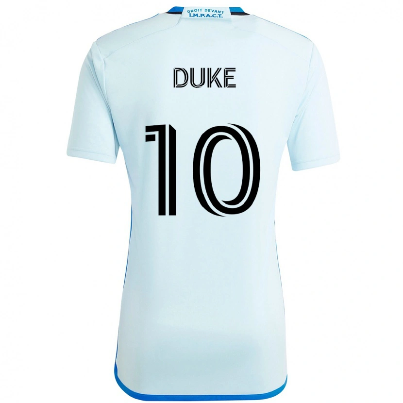 Danxen Dětské Bryce Duke #10 Tmavě Modrá Černá Daleko Hráčské Dresy 2025/26 Dres
