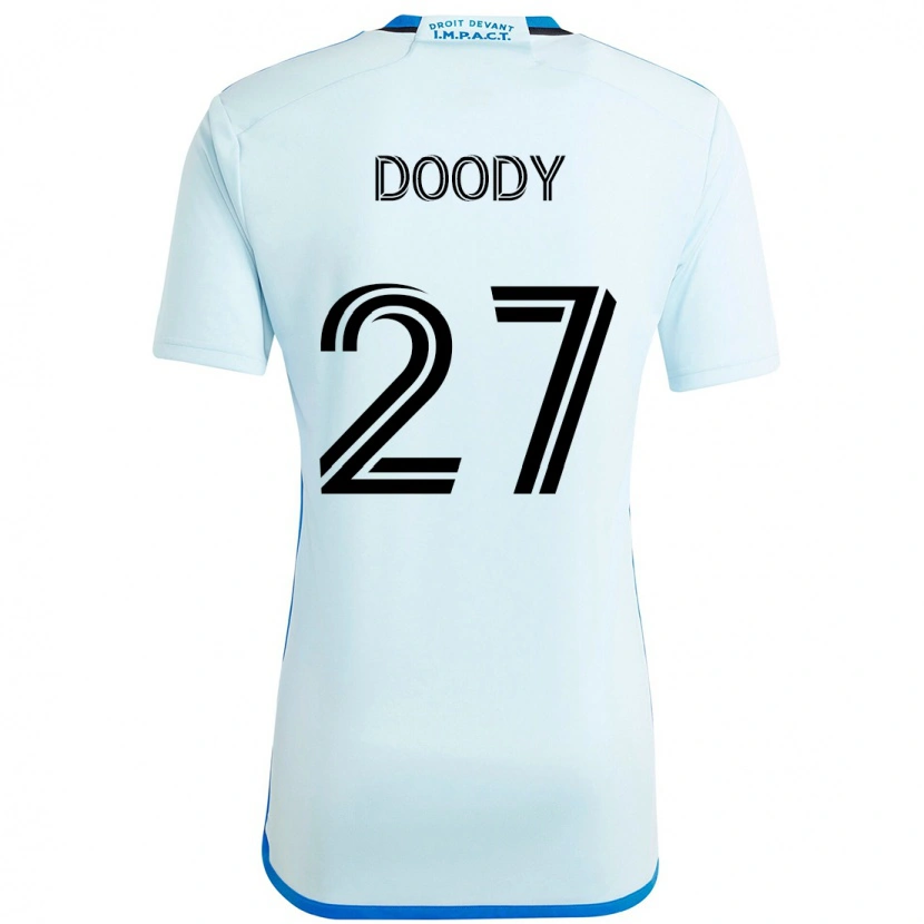 Danxen Dětské Grayson Doody #27 Tmavě Modrá Černá Daleko Hráčské Dresy 2025/26 Dres