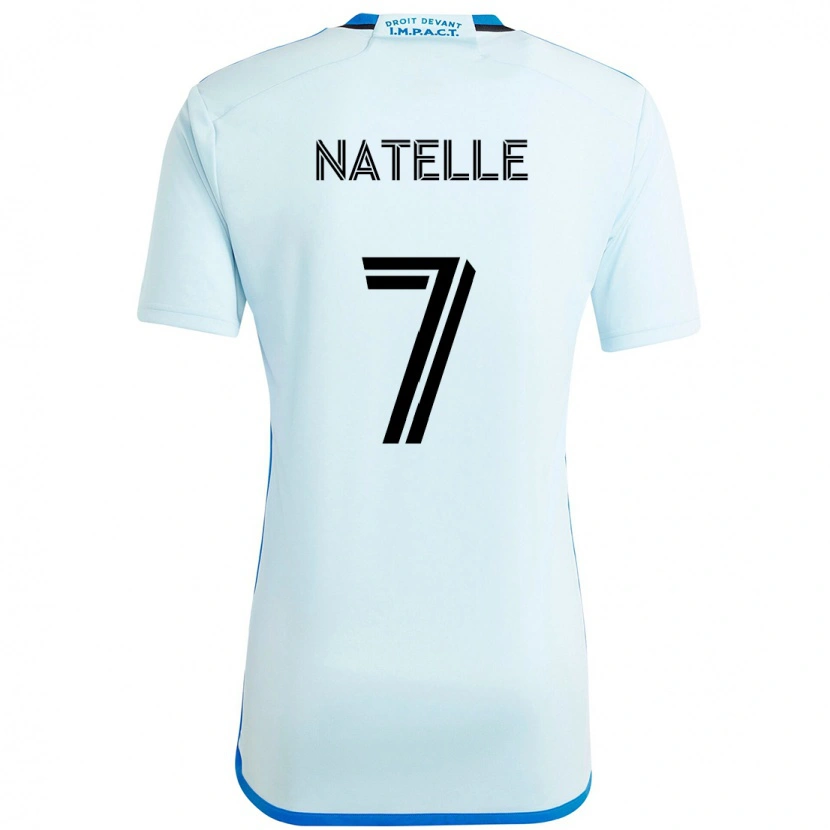 Danxen Dětské Mokbel Natelle #7 Nebesky Modrá Tmavě Modrá Daleko Hráčské Dresy 2025/26 Dres