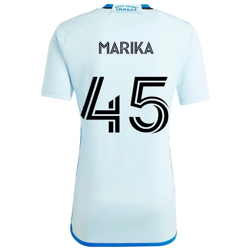 Danxen Dětské Cregheur Marika #45 Tmavě Modrá Černá Daleko Hráčské Dresy 2025/26 Dres