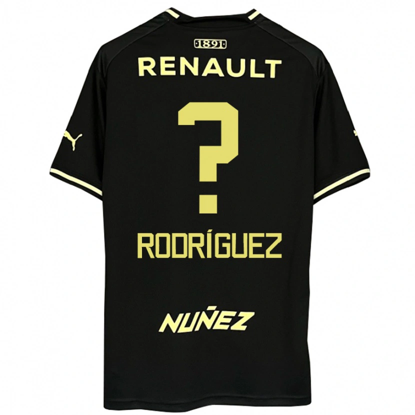 Danxen Dětské Juan Rodríguez #0 Žlutá Černá Daleko Hráčské Dresy 2025/26 Dres