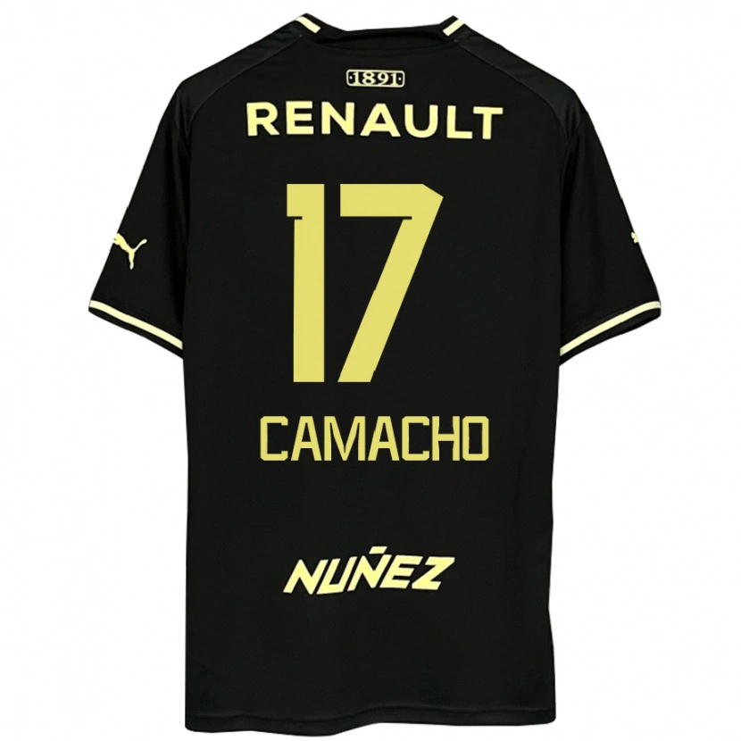 Danxen Dětské Sebastián Camacho #17 Žlutá Černá Daleko Hráčské Dresy 2025/26 Dres
