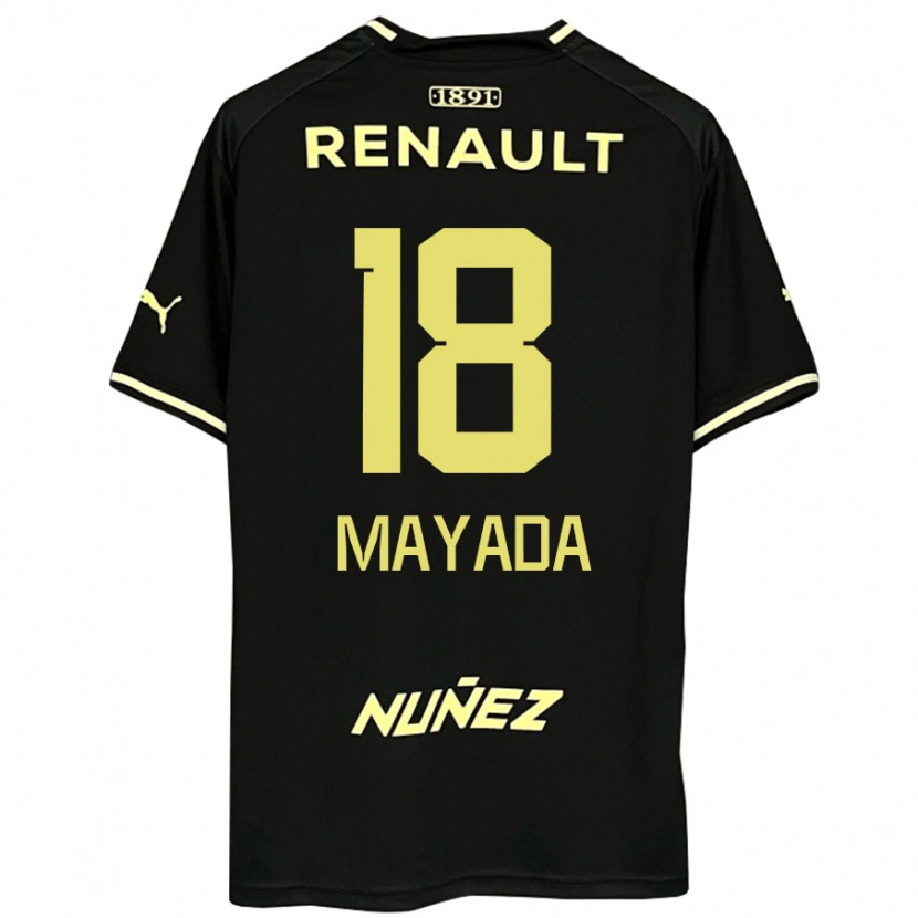 Danxen Dětské Camilo Mayada #18 Žlutá Černá Daleko Hráčské Dresy 2025/26 Dres