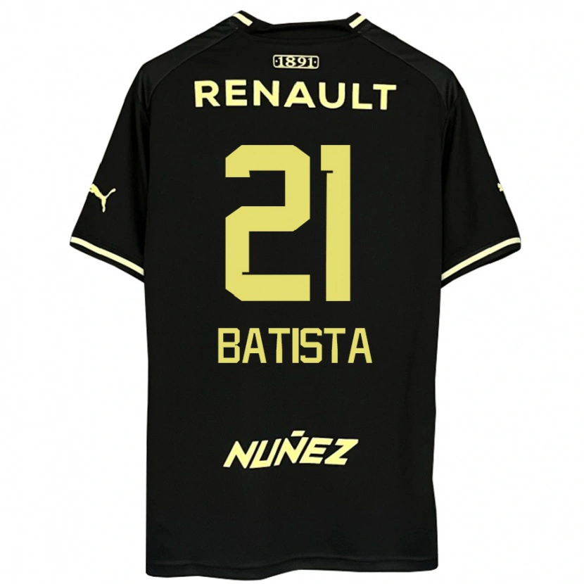 Danxen Dětské Facundo Batista #21 Žlutá Černá Daleko Hráčské Dresy 2025/26 Dres