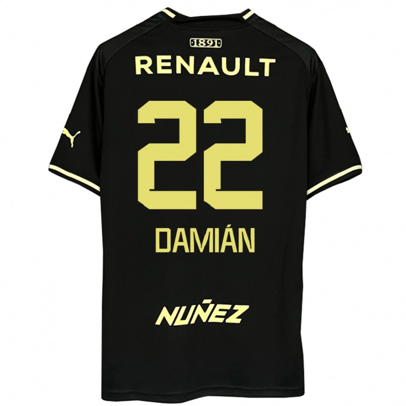 Danxen Dětské Damián Suárez #22 Žlutá Černá Daleko Hráčské Dresy 2025/26 Dres