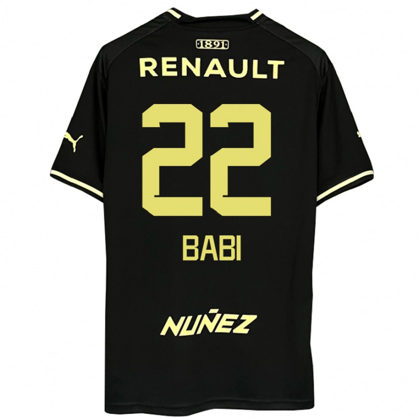 Danxen Dětské Matheus Babi #22 Žlutá Černá Daleko Hráčské Dresy 2025/26 Dres
