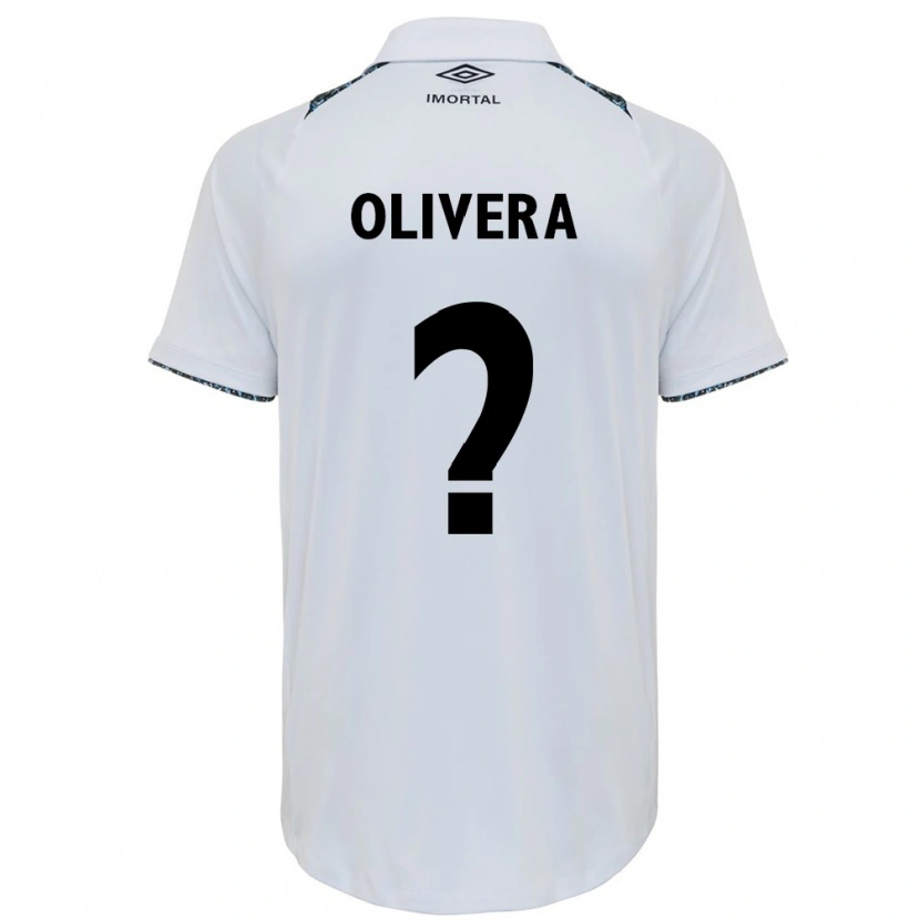 Danxen Dětské Cristian Olivera #0 Modrá Černá Bílá Daleko Hráčské Dresy 2025/26 Dres