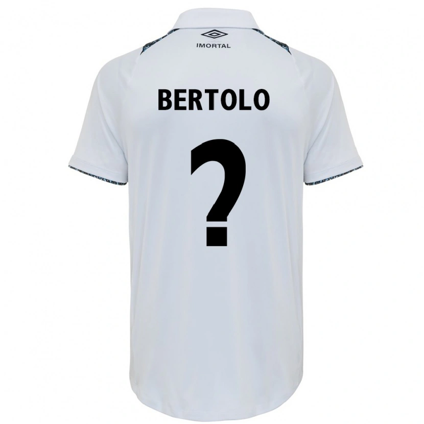 Danxen Dětské Mateus Bertolo #0 Modrá Černá Bílá Daleko Hráčské Dresy 2025/26 Dres