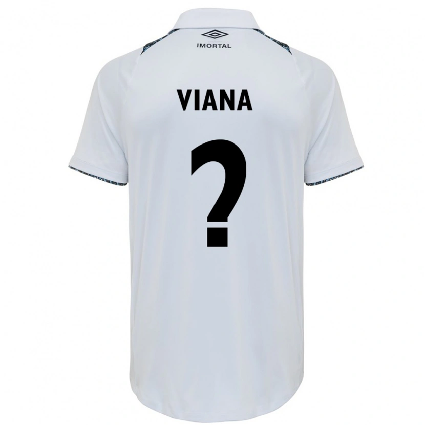 Danxen Dětské Arthur Viana #0 Modrá Černá Bílá Daleko Hráčské Dresy 2025/26 Dres