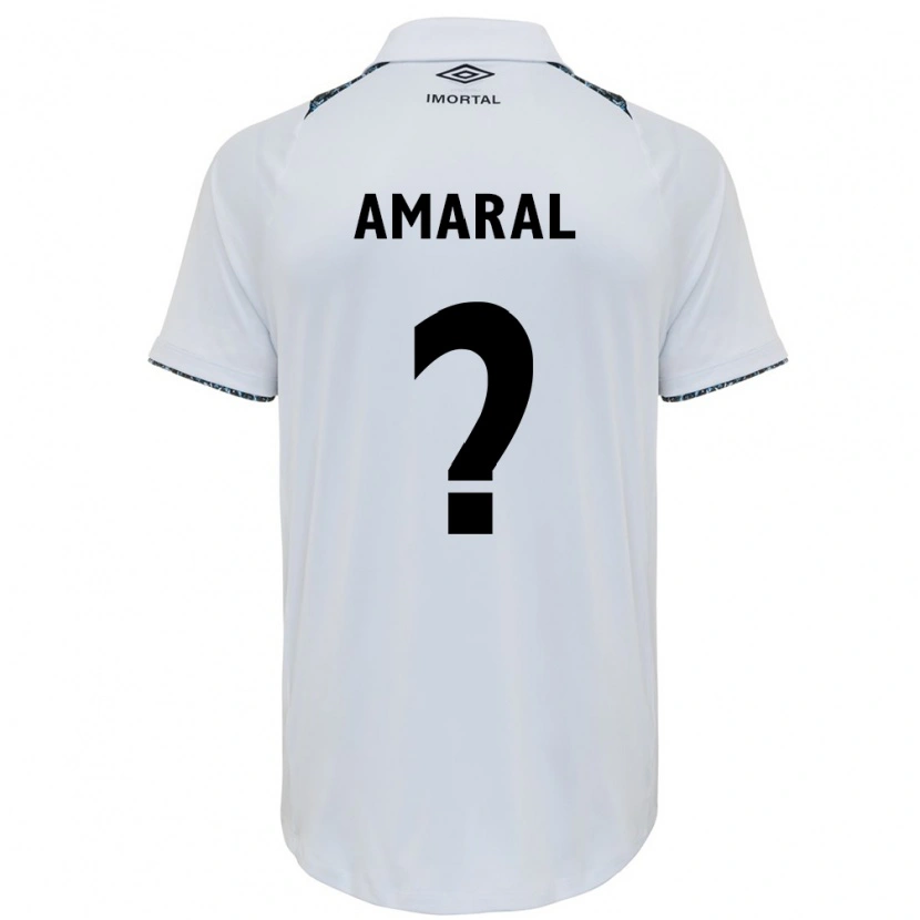 Danxen Dětské Lucas Amaral #0 Modrá Černá Bílá Daleko Hráčské Dresy 2025/26 Dres