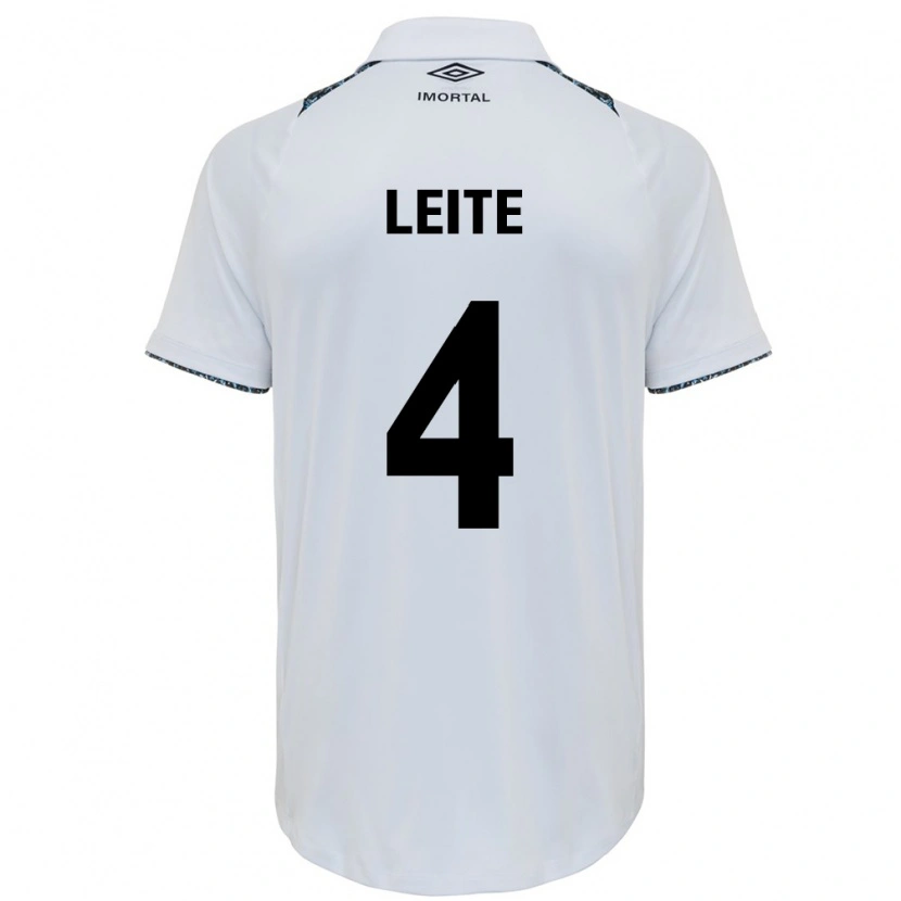 Danxen Dětské Paulo Henrique Leite #4 Modrá Černá Bílá Daleko Hráčské Dresy 2025/26 Dres