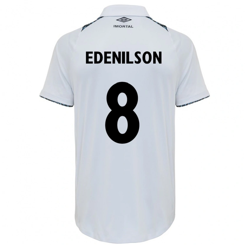 Danxen Dětské Edenilson #8 Modrá Černá Bílá Daleko Hráčské Dresy 2025/26 Dres