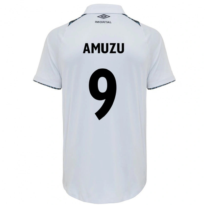 Danxen Dětské Francis Amuzu #9 Modrá Černá Bílá Daleko Hráčské Dresy 2025/26 Dres