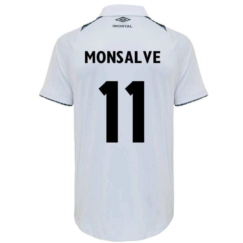 Danxen Dětské Miguel Monsalve #11 Modrá Černá Bílá Daleko Hráčské Dresy 2025/26 Dres