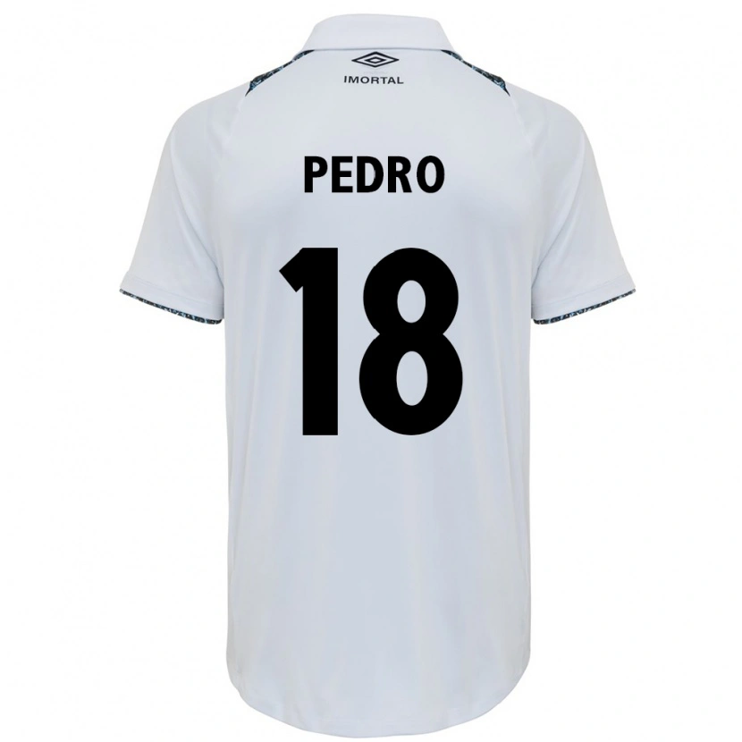 Danxen Dětské João Pedro #18 Modrá Černá Bílá Daleko Hráčské Dresy 2025/26 Dres